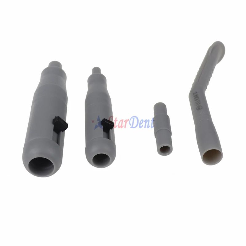 Dental Oral Materials Dental Chair Accessories with Switch Strong & Weak Suction Head Adjustable Plastic
