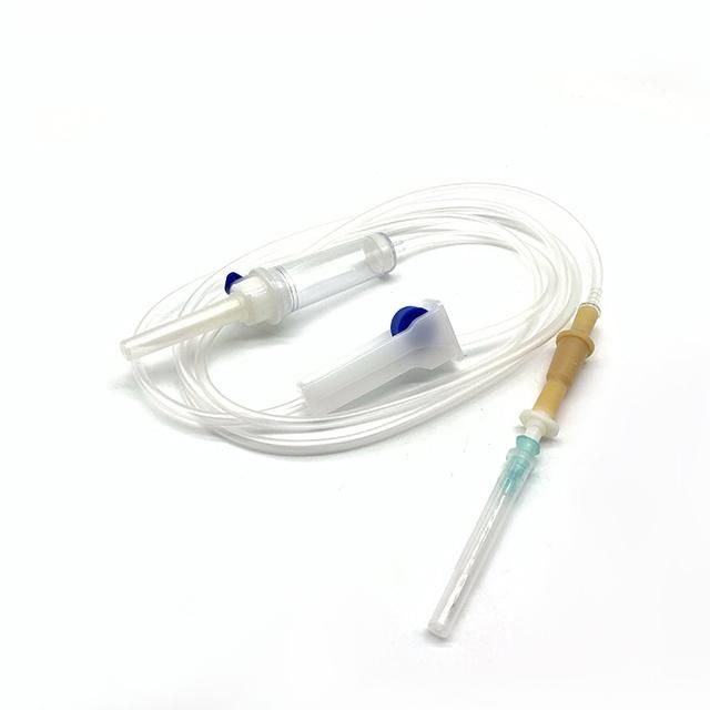 Disposable Medical Infusion Set IV Set with/Without Needle Luer Lock Luer Slip Sterile CE Is