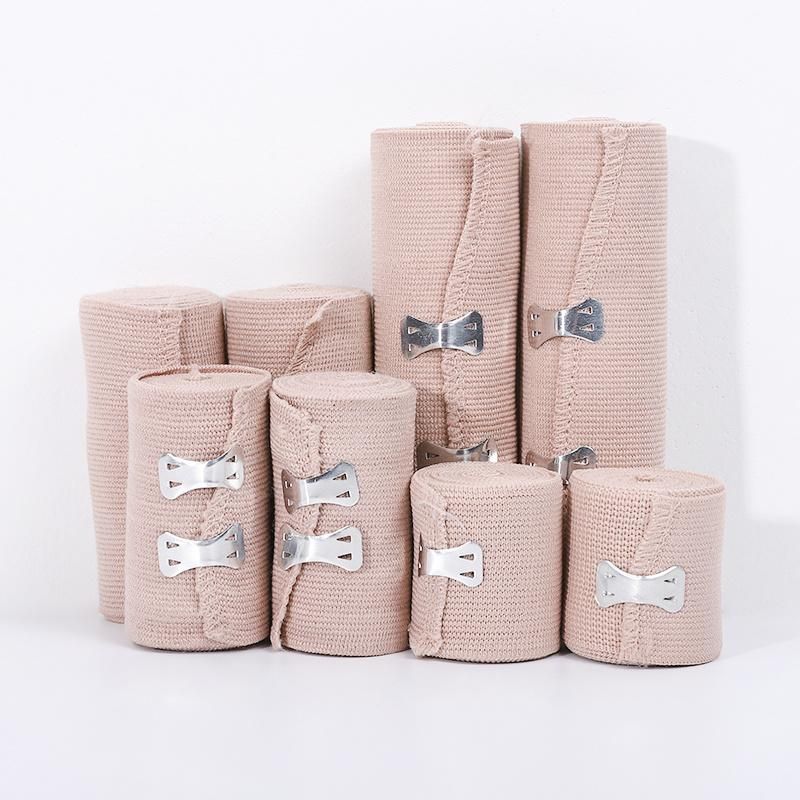 First Aid Cotton Gauze Compression Medical Elastic Bandages
