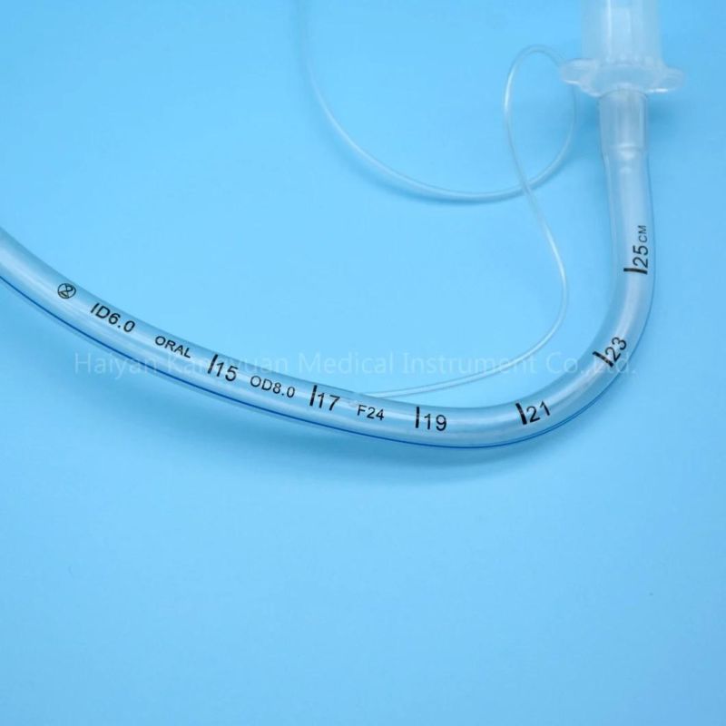 Disposable Endotracheal Tube Preformed Oral Use Medical Surgical PVC