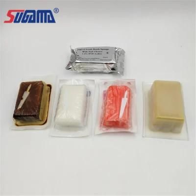 40% Chlorhexidine Gluconate Solution Surgical Scrub Brush Sponge with Nail Cleaner