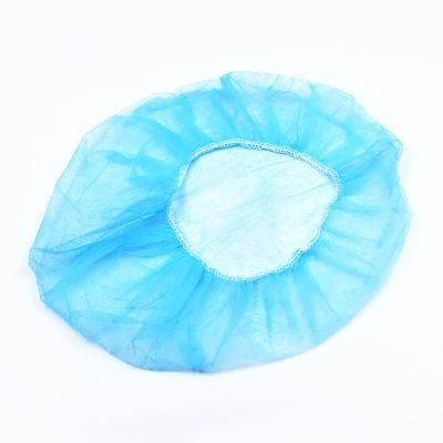Disposable Medical Non-Woven Hairnet/ Bouffant Cap/ Round Cap