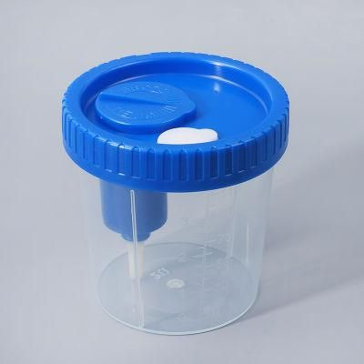 Medical Disposables Collection Sample Plastic Urine Test Container Funnel