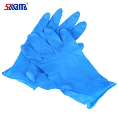 Fashion Water Proof Black Gloves Stock Nitrile Gloves