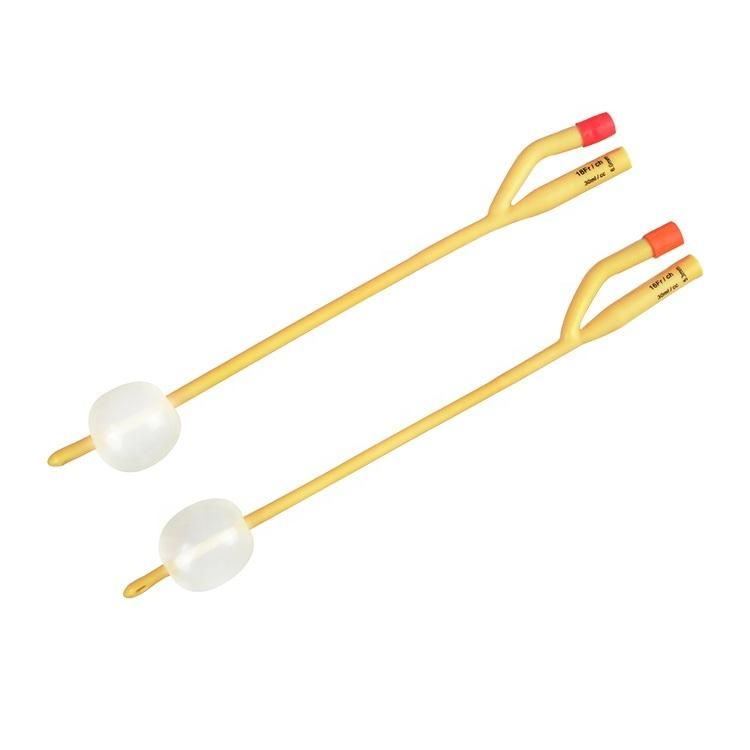 Medical Silicone Coated Latex Foley Catheter