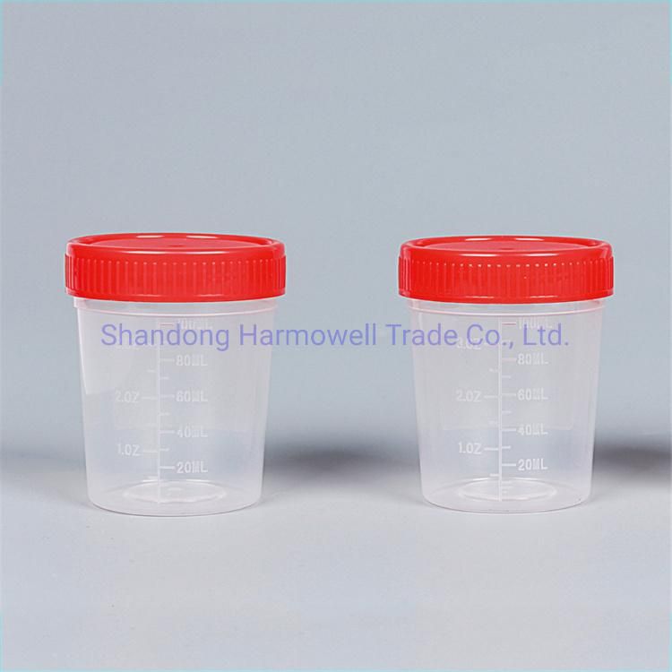 Medical Supply Disposable Urine Container with Temperature Strip