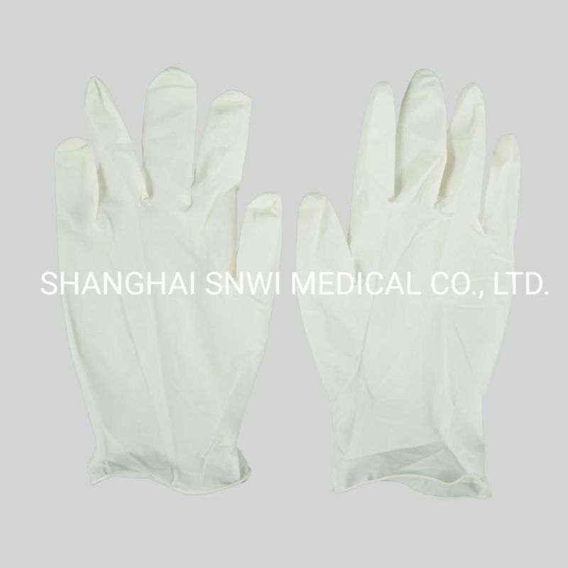 High Quality Safety Protective Medical Rubber Latex Disposable Hand Gloves