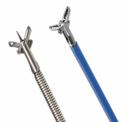 Digestive Endoscopy Oval Cup Serrated Biopsy Forceps with CE ISO