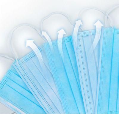 Protective Disposable Non Woven 3ply Face Mask Hot Selling