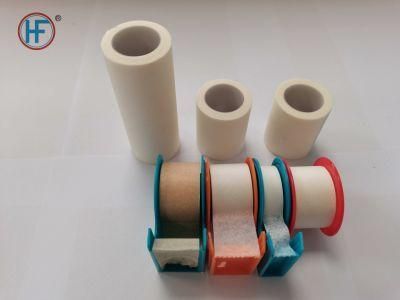Medical Surgical Silk Tape CE Approved Medical Tape Waterproof Adhesive First Aid Tape Hypoallergenic Fabric 20cm X 5m