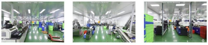 Manufacture of Syringes and Safety Needles with CE FDA & 510K Certificate
