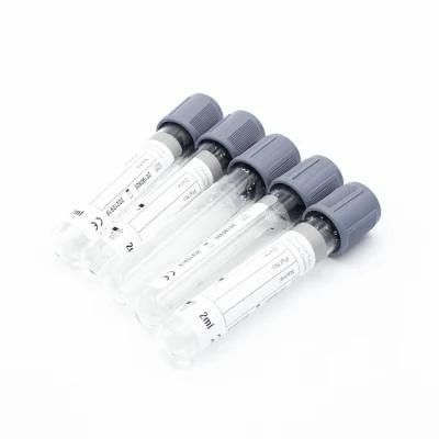 Sterile Vacuette Grey Cap Glucose Vacuum Blood Collection Test Tube