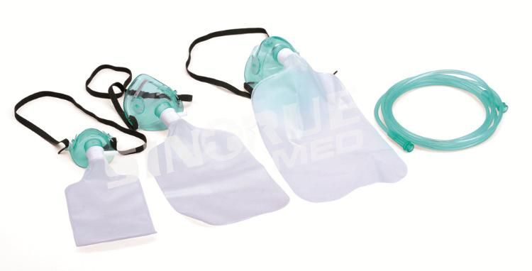 Hospital 1L 750ml 500ml Disposable Medical Non-Rebreather Mask