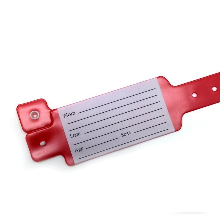 Custom Adult Write on Hospital ID Wristband