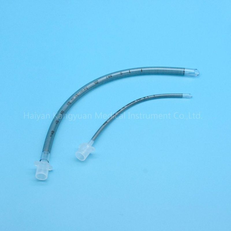 Without Cuff Armored Reinforced Endotracheal Tube Flexible Soft Tip