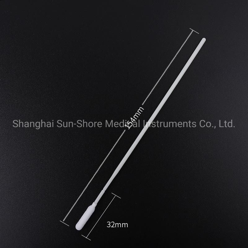 CE ISO13485 Certificates Disposable Sponge Stick Swab Medical Cleaning Swab PP Stick Foam Swab