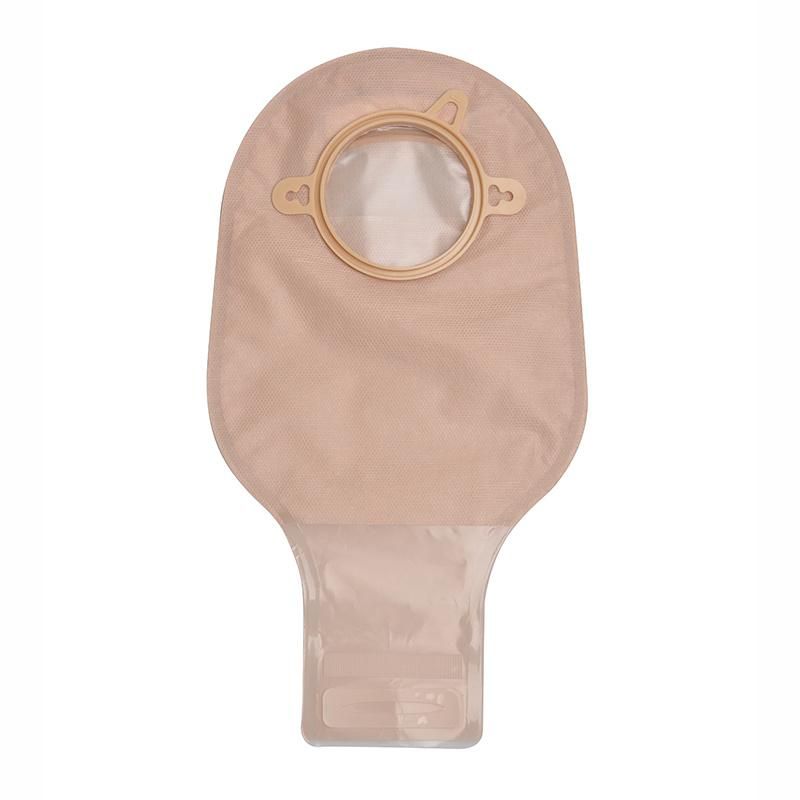Ostomy Bag Open Pouch (clamp closure) Drainable 15-60mm Beige