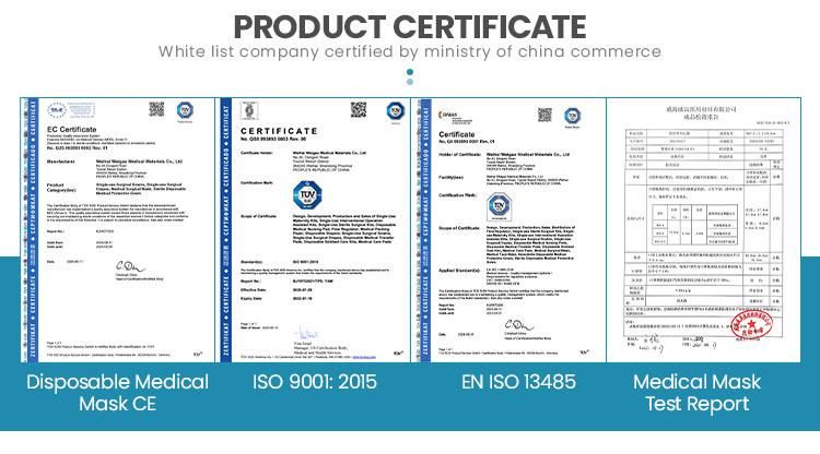 Top quality GB2626 CE Approved Disposable Respirator KN95 Face Masks