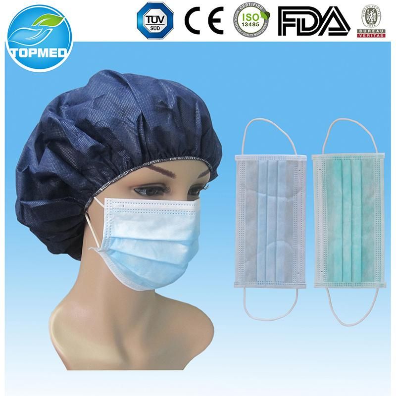Disposable Non-Woven 3 Ply 4 Ply Medical Face Mask
