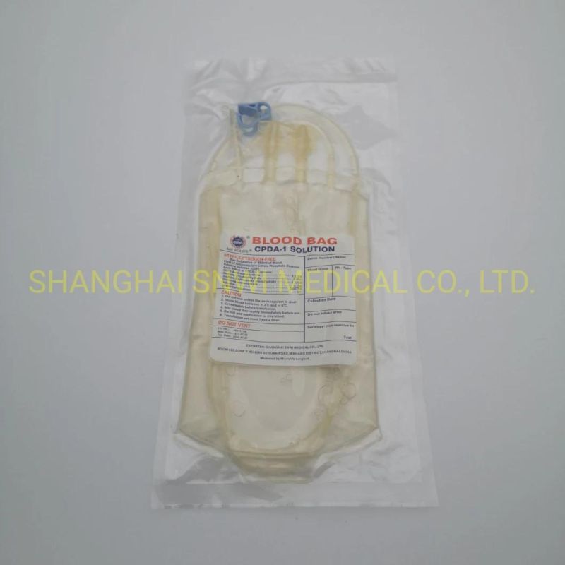 Disposable Medical Blood Bag for Hospital