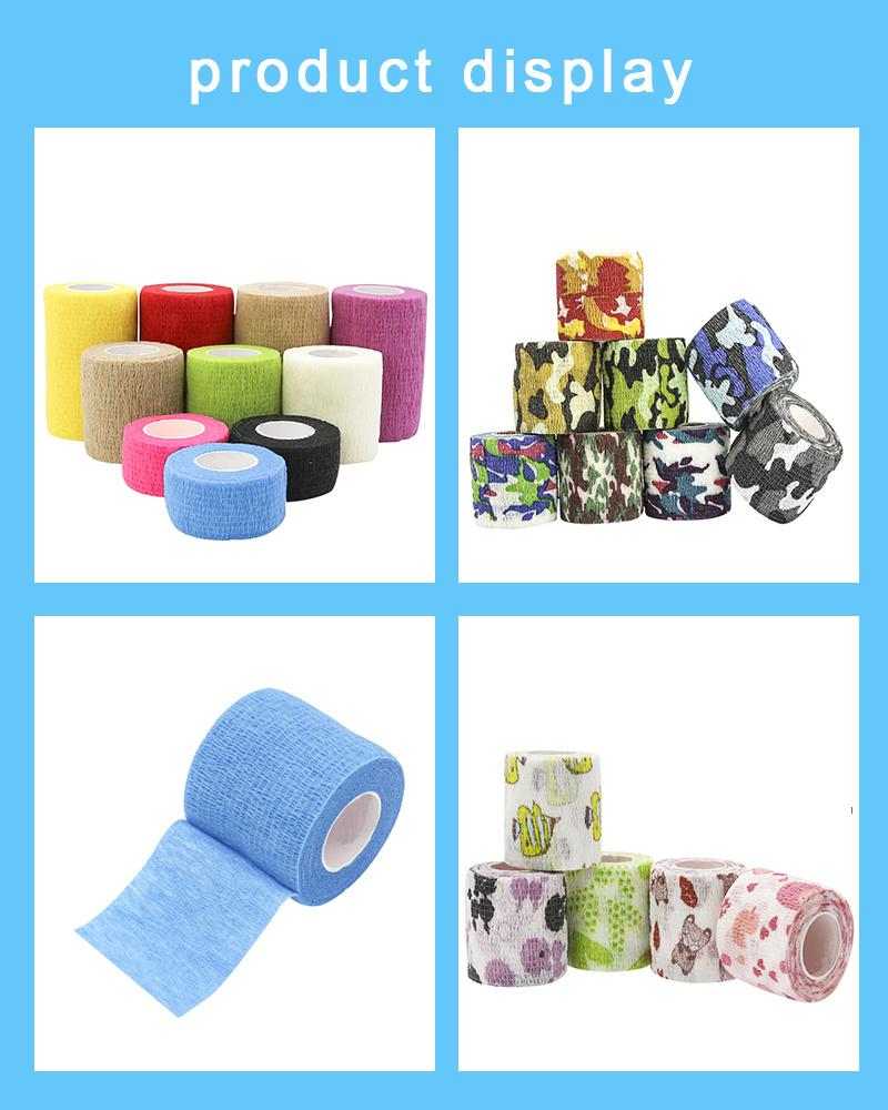 Daily Sport Wound Care Soft Cohesive Elastic Bandage with Ce FDA ISO13485