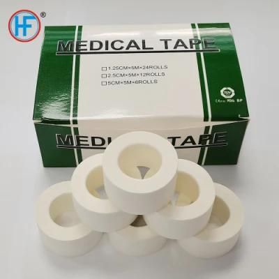 Mdr CE Approved Durable Single Use Waterproof Adhesive Plaster Silk Tape