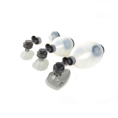 Infant Neonatal Emergency Silicone Manual Resuscitator with Mask Pressure Manometer