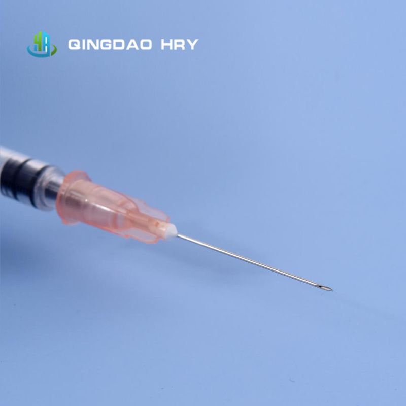 1ml Disposable Syringe Luer Slip with Needle Professional Manufacture with FDA 510K CE&ISO Improved for Vaccine Stock Products and Fast Delivery