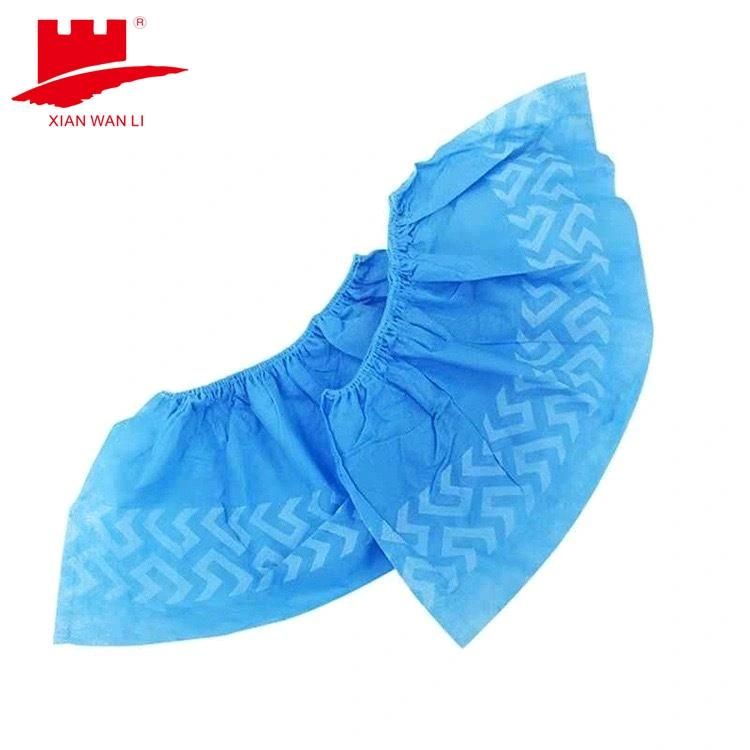 Shoe Covers Disposable 100 Pack (50 pairs) 15.7′′ Hygienic Shoe Covers Waterproof Slip- Resistant Shoe Booties