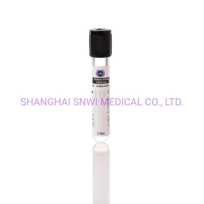 Disposable Medical Supply Glass or Pet EDTA K2 K3 Plain Gel&Clot Heparin ESR Vacuum or Non-Vacuum Blood Collection Test Tube