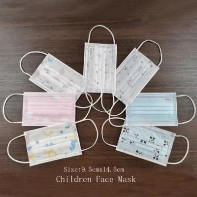 Cute Cartoon Printing Face Mask for Children