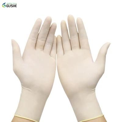 Latex Medical Examination Protective Powder Free Latex Nitrile Rubber Disposable Gloves