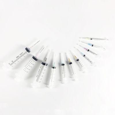 OEM Wholesale Safe Hospital Medical 3 5 10 20 30 60ml Disposable Injection Syringe