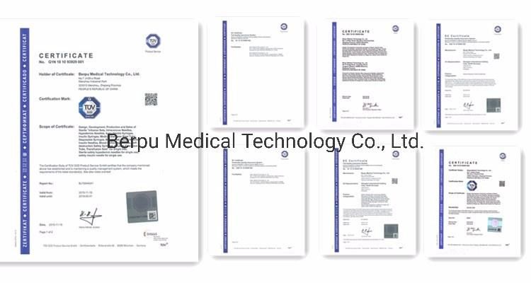 Berpu Eo Sterile Insulin Pen Needle Diabetic Pen Needle Insulin Needle Pen Needle for Diabetes with Size 29g 30g 31g 32g 33G 34G CE ISO FDA Certificates
