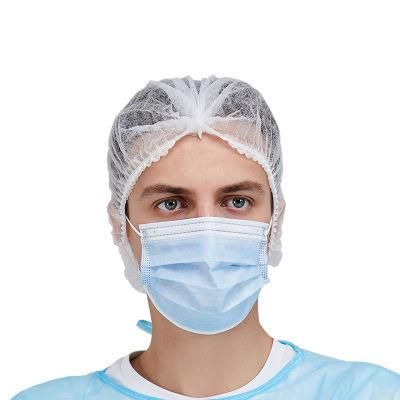 Custom High Quality New Style Disposable Nonwoven Clip Cap