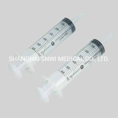 Medical Disposable with Catheter Tips Sterile Syringe