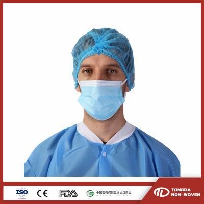 Waterproof and Dustproof Personal Protective Face Shield 3ply Disposable Surgical Facemask