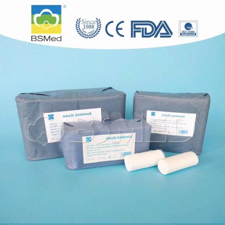 First Aid Medical Supply Absorbent 100% Cotton Gauze Bandage