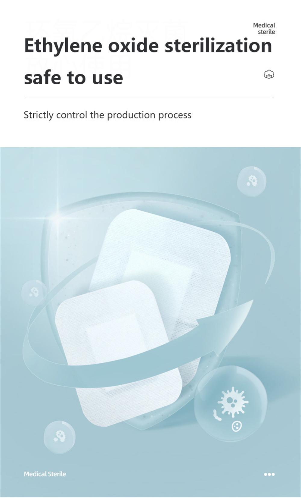 Direct Factory Sterile Non Woven Adhesive Wound Dressings /PU Wound Dressing Pad