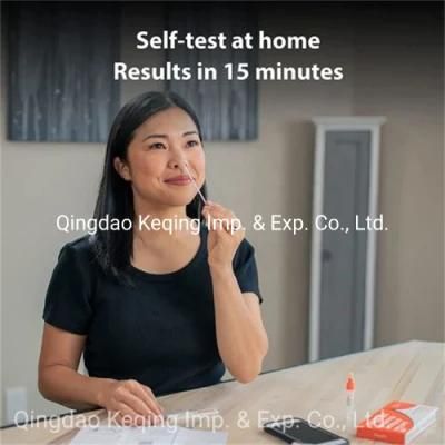 CE Tga Approved Rapid Test Antigen Test Kit Rapid Diagnostic Test Kit Whitelist 100% Specificity Nasal Oral Swab Diagnostic Kit