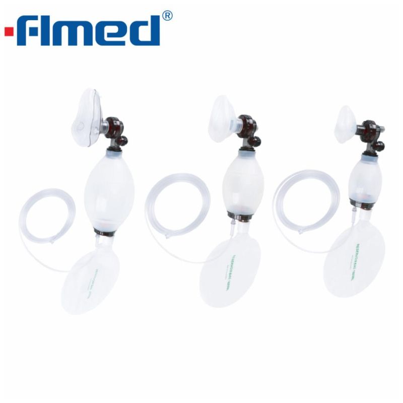 Medical Supply CE FDA Approved Ambu Bag Silicone Manual Resuscitator