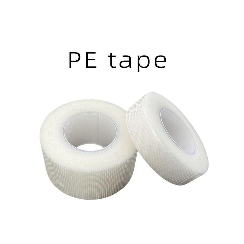 Microporous Medical Tape Adhesive Bandage, Hypoallergenic Self-Adhesive Roll, Paper Tape, PE Non-Woven Tape