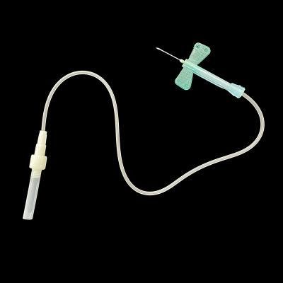 Various Sizes 18g to 23G Vacuum Blood Taking Butterfly Needle with Luer Adapter