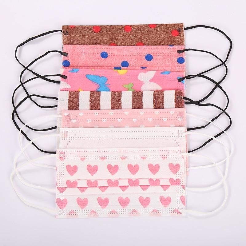 Fashionable Disposable 3 Ply Face Mask Nonvowen Face Mask
