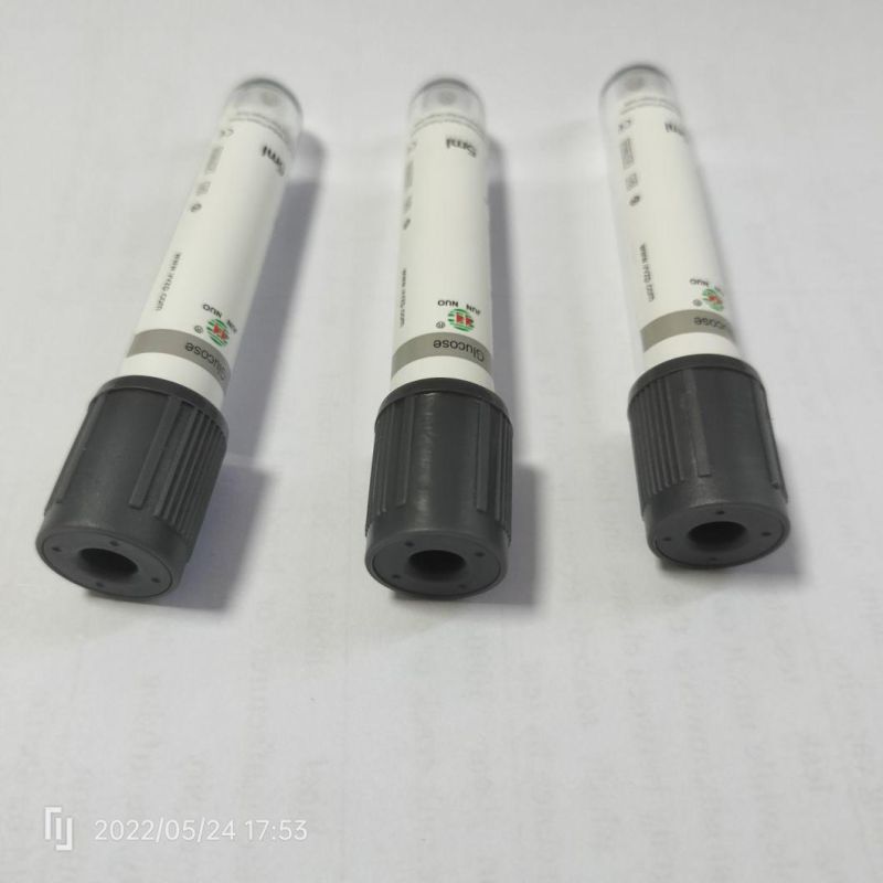 Vacuum Blood Collection Tube Glucose Tube with CE & ISO 13485