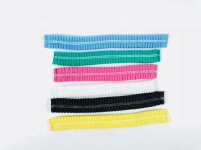 OEM Non-Woven Disposable Dust Strip Cap Hairnet Mob Caps