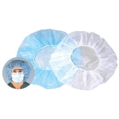 Surgical PP Disposable Bouffant Cap/Nonwoven Disposable Bouffant Cap/Hospital Bouffant Cap