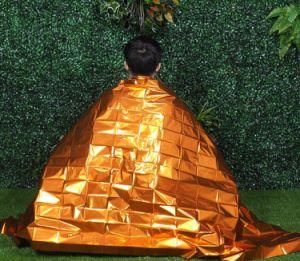 Thermal Mylar Space Emergency Blanket for Any Outdoor Activity Keeps Dry and Warm