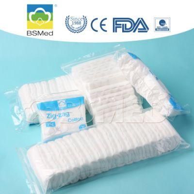 Disposable Medicals Medical Supply Products Zig Zag Pleats Cotton