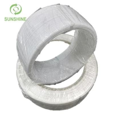 Facetory Supply 3mm-5mm Single Core Nose Bridge Nose Wire Nose Piece for Mask Raw Materials